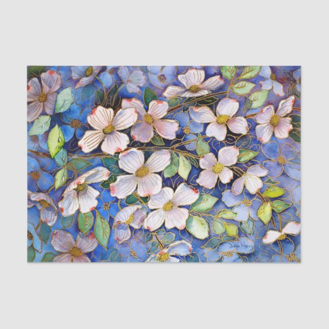 Papier Mousseline Dogwood III Papier à papier (Recto)