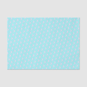 Papier Mousseline Dolphin simple propre marine fraîche aqua rose