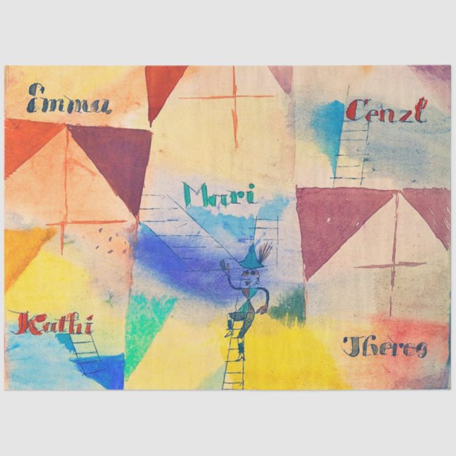 Papier Mousseline Don Giovanni Bavarois, Klee (Recto)