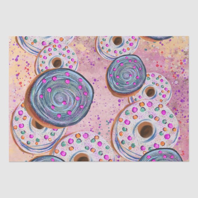Papier Mousseline Donuts (Recto)