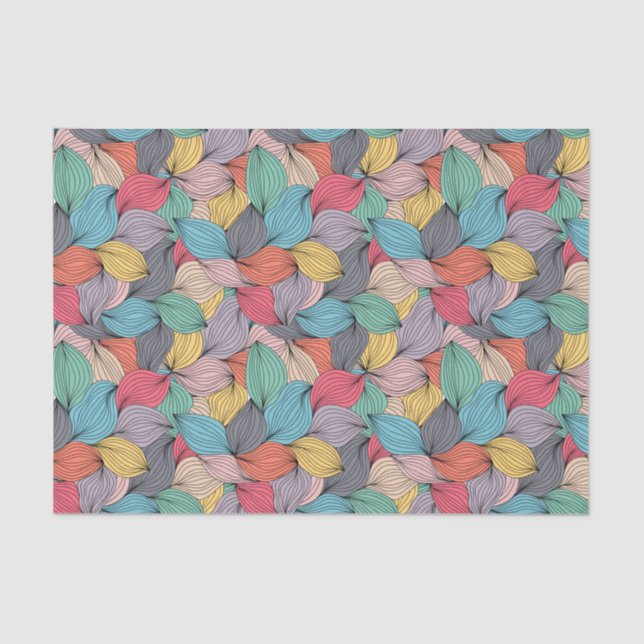 Papier Mousseline Doodle Yarn Weave (Recto)