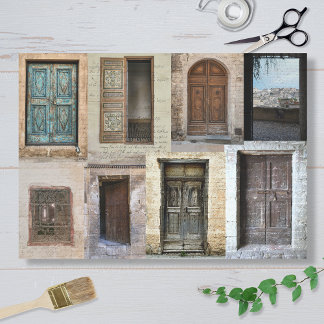 Papier Mousseline Doors and Windows