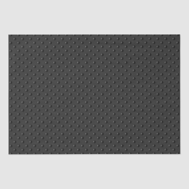Papier Mousseline Dots-Ladybug-Noir-Noir (Recto)