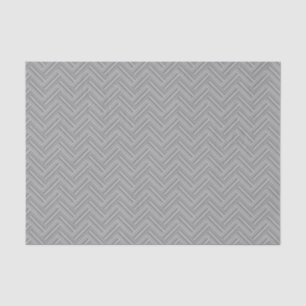 Papier Mousseline Double blanc de Grey stripes