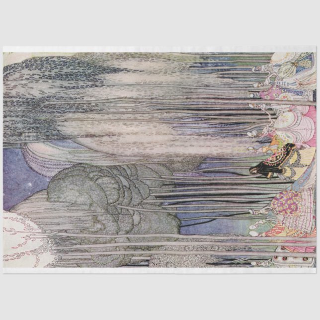 Papier Mousseline Douze princesses dansantes (Recto)