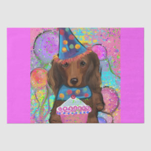 PAPIER MOUSSELINE DOXIE ROUX AUX CHEVEUX LONGS      
