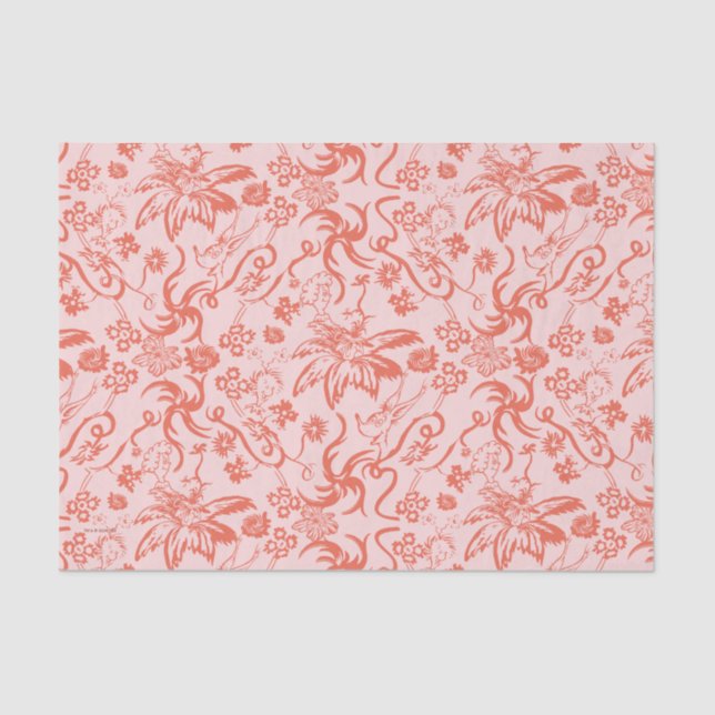 Papier Mousseline Dr Seuss | Motif de la Fête des mères florales (Recto)