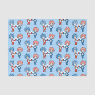 Papier Mousseline Dr Seuss Une chose Deux graphiques patriotiques