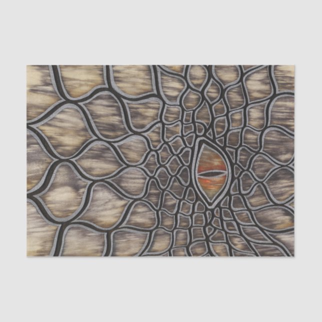 Papier Mousseline Dragon de cendre (Recto)