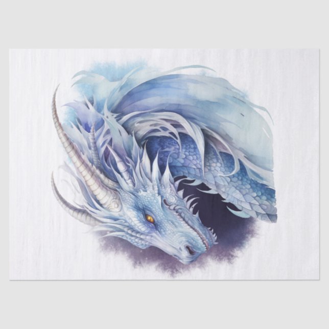 Papier Mousseline Dragon mythique (Recto)