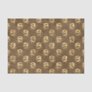 Papier Mousseline Dragon mythique d'or