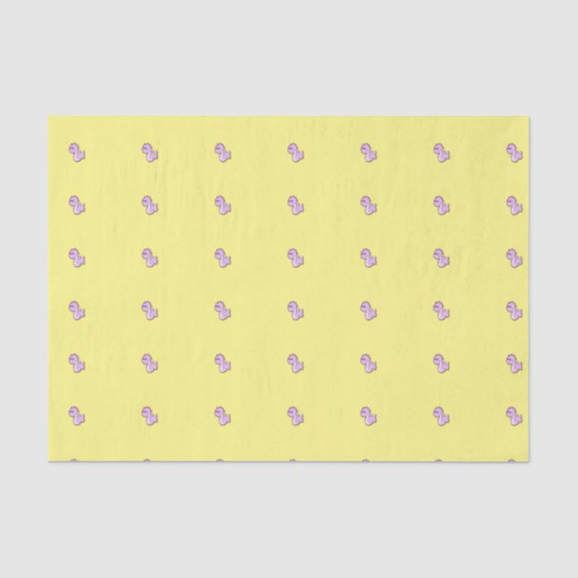 Papier Mousseline Dragon violet (Recto)