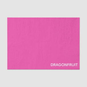 Papier Mousseline Dragonfruit pink color