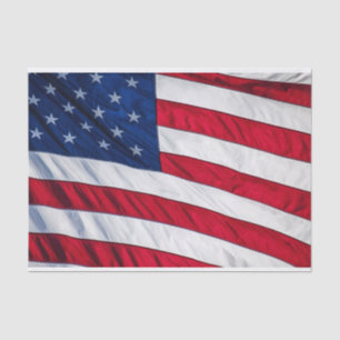 Papier Mousseline Drapeau américain