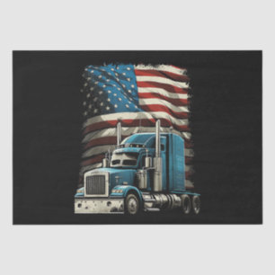 Papier Mousseline Drapeau américain de camionnette pour voiture patr