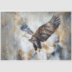 Papier Mousseline Drapeau américain de l'aigle à tête plate