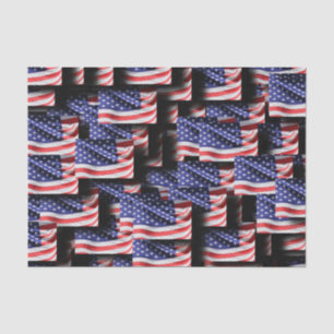 Papier Mousseline Drapeau américain, vieille gloire