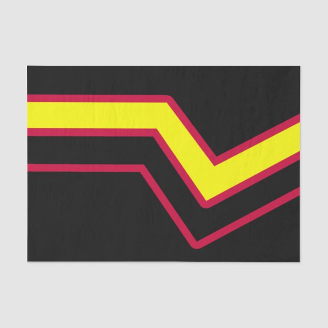 Papier Mousseline Drapeau de fierté en caoutchouc / latex (Recto)