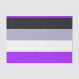 Papier Mousseline Drapeau de fierté sexuelle tombée