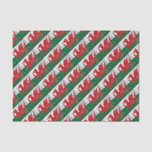 Papier Mousseline Drapeau de Gallois
