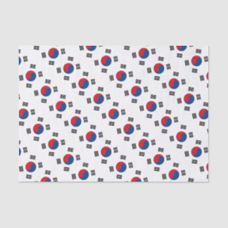 Papier Mousseline Drapeau de la Corée du Sud