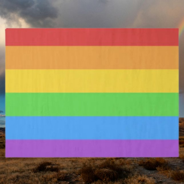 Papier Mousseline Drapeau de la fierté arc-en-ciel (Créateur téléchargé)