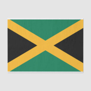 Papier Mousseline Drapeau de la Jamaïque