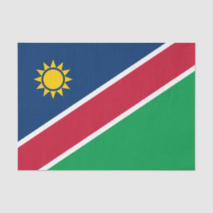 Papier Mousseline Drapeau de la Namibie