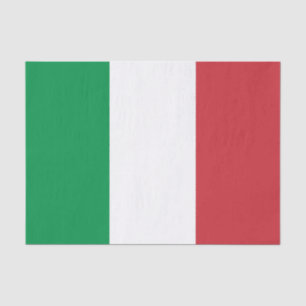 Papier Mousseline Drapeau de l'Italie