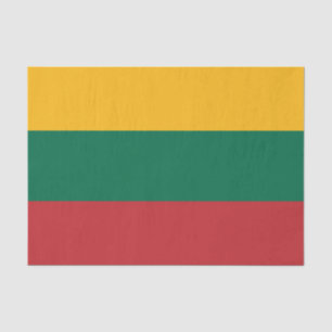Papier Mousseline Drapeau de Lituanie