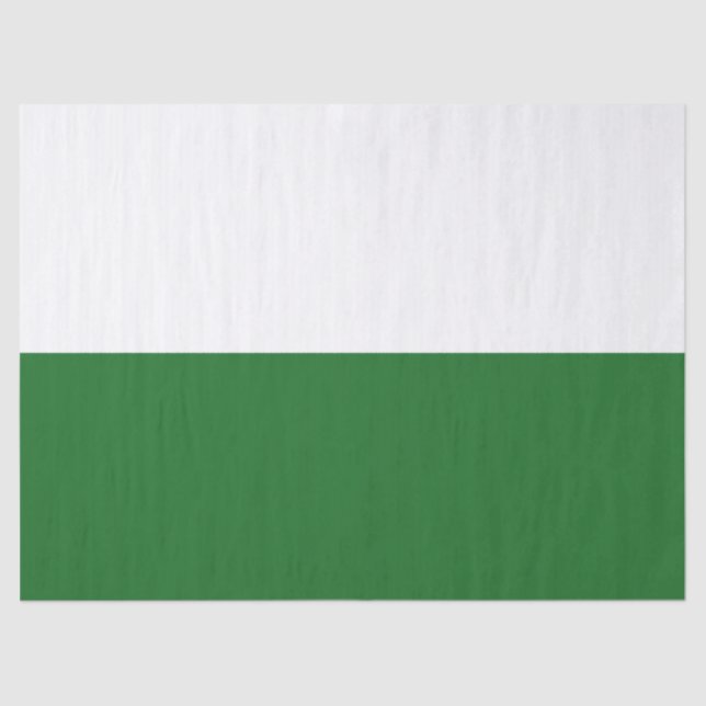 Papier Mousseline Drapeau de Saxe (État allemand) (Recto)