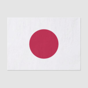 Papier Mousseline Drapeau du Japon