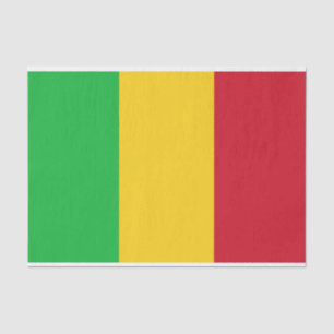 Papier Mousseline Drapeau du Mali