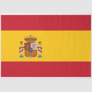 Papier Mousseline Drapeau espagnol (Espagne)