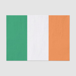 Papier Mousseline Drapeau irlandais