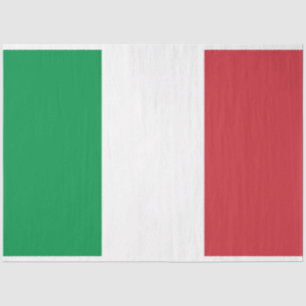 Papier Mousseline Drapeau italien (Italie)
