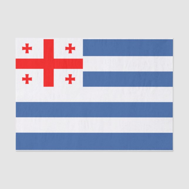 Papier Mousseline Drapeau patriotique d'Adjara (Recto)