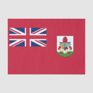 Papier Mousseline Drapeau patriotique des Bermudes