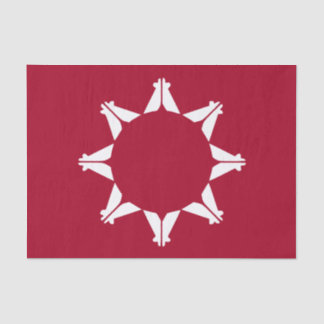Papier Mousseline Drapeau sioux oglala lakota