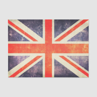 Papier Mousseline Drapeau vintage d'Union Jack