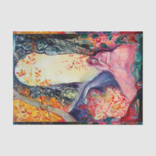 Papier Mousseline DREAM D'OR / Méditation Yoga Jardin Zen