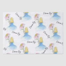 Dream Girl tenant Fleur géante "Dream Big"