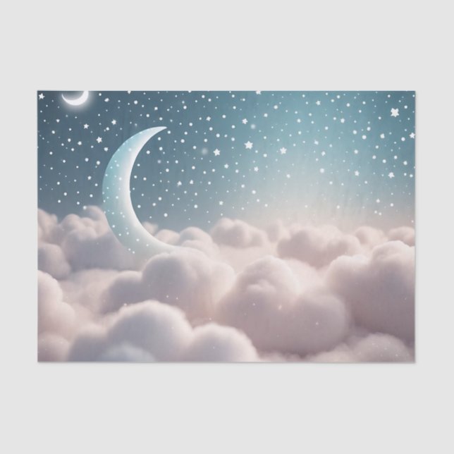 Papier Mousseline Dreamy Cloud Pastel (Recto)