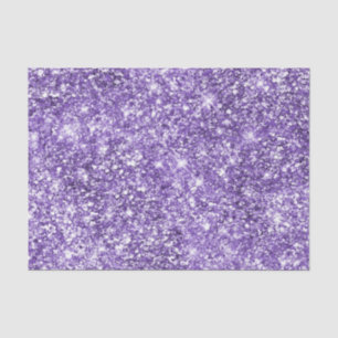 Papier Mousseline Dreamy Glam Purple Lavender Parties scintillant An