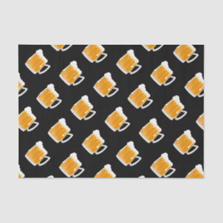 Papier Mousseline Drôle motif de la fête de la tasse de bière