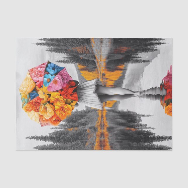 Papier Mousseline Drops de fleurs6 (Recto)