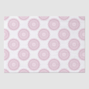 Papier Mousseline Dusky Rose Confetti Dentelle Classique Pois