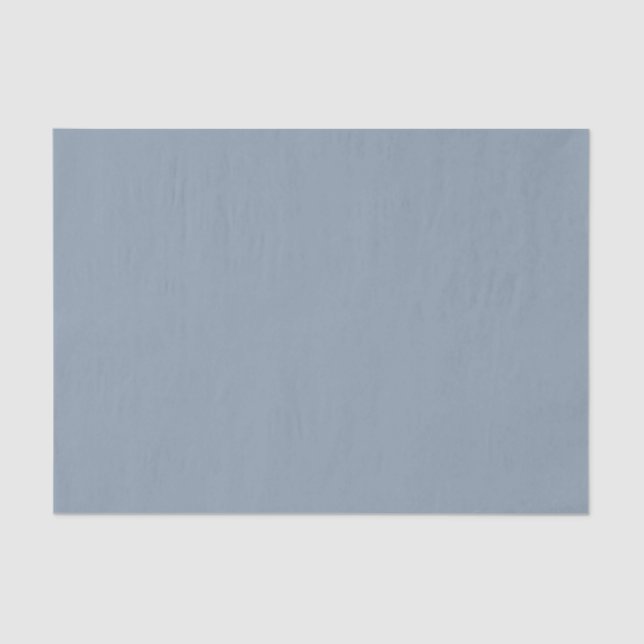 Papier Mousseline Dusty Blue (Recto)