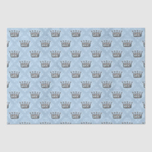 Papier Mousseline Dusty Blue & Pink Alice in Wonderland Baby shower