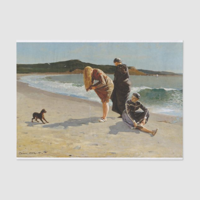 Papier Mousseline Eagle Head, Manchester, Massachusettes (High Tide) (Recto)